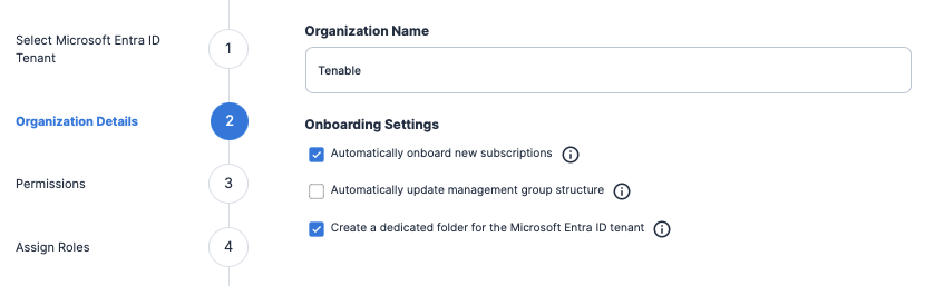 How to set up cloud accounts with Tenable Cloud Security